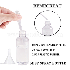 60 мл прозрачный пластиковый распылитель многоразового использования для домашних животных&nbsp;MRMJ-BC0001-51