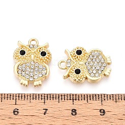 Подвески из сплава с покрытием стойки и стразами&nbsp;PALLOY-T092-19G