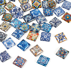 Кабошоны из стекла&nbsp;GLAA-PJ0001-07B