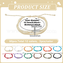 60 шт. 5 сумки&nbsp;BJEW-GO0001-32