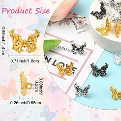 100 шт. 2 цвета бусины из сплава в тибетском стиле&nbsp;FIND-YW0008-52A