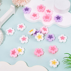 20шт 5 цвета силиконовые бусины&nbsp;SIL-TA0002-92