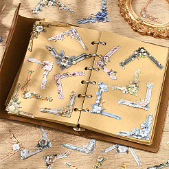 5 пакетик 5-х цветных декоративных наклеек в виде цветов для животных&nbsp;DIY-SP0005-51B