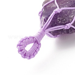 Подвески из натурального аметиста &nbsp;PALLOY-JF01212-05