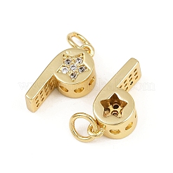 Латунные микро проложить кубического циркония подвески&nbsp;KK-A269-45G
