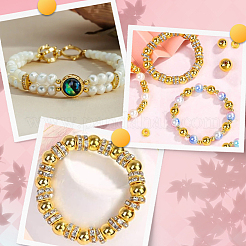 1070 шт. 5 вида бусин из АБС-пластика&nbsp;OACR-SP0001-34