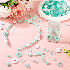 100 г прозрачных и непрозрачных акриловых бусин&nbsp;TACR-TA0001-57C