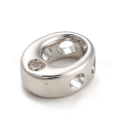 Стойки обшивки латунь кубического циркония бусы&nbsp;KK-L210-008P-O