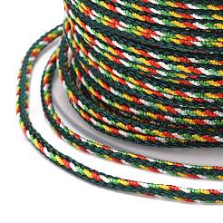 Разноцветный декоративный нейлоновый витой шнур&nbsp;NWIR-Z003-E07