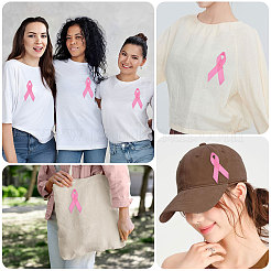 Брошь из нейлоновой ленты с информационными материалами&nbsp;JEWB-WH0056-008A