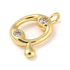 Стойки обшивки латунь микро проложить Циркон подвеску&nbsp;KK-A200-24G-Q