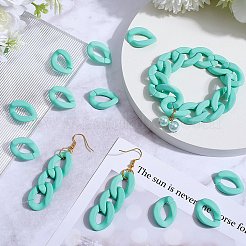 60 шт. непрозрачные акриловые соединительные кольца&nbsp;OACR-SC0001-54