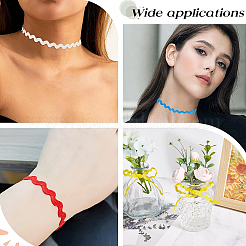 50м 10-х цветная волнообразная бахрома&nbsp;OCOR-GF0003-48A