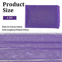 Сетчатая ткань из полиэстера&nbsp;DIY-WH20009-40W