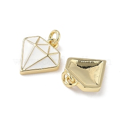 Латунь эмаль подвески&nbsp;KK-Q039-05A-G