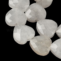 Бусины из натурального белого нефрита&nbsp;G-A309-A24-01