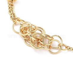 8шт 2 стиля регулируемый слайдер браслет из нержавеющей стали 304 изготовление&nbsp;AJEW-PH0011-83