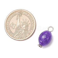 Хрустящие непрозрачные акриловые подвески&nbsp;PALLOY-JF03931-01