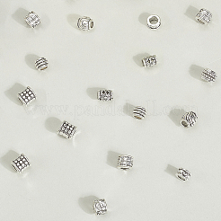 180шт 9 стиля бусины из сплава в тибетском стиле&nbsp;TIBEB-PA0001-05