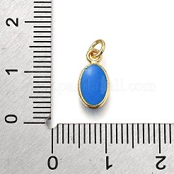 Латунь эмаль подвески&nbsp;KK-C106-05G