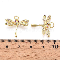 Латунные микро проложить кубического циркония подвески&nbsp;KK-N257-19G