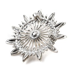 Брошь-булавки со стразами в виде подсолнуха&nbsp;LS-JEWB-A029-01S-01-1