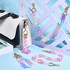 4 шт. 4-х цветные цепочные ремни для сумок&nbsp;AJEW-BM0001-10B