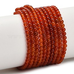 Природного сердолика нитей бисера&nbsp;G-Z116-A22-3mm