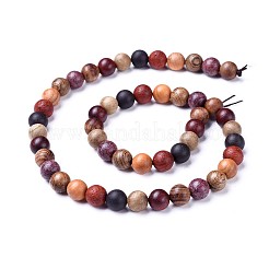 Натуральное дерево бисер нитей&nbsp;WOOD-F008-07-B