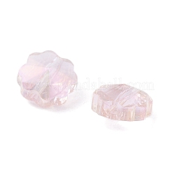 Прозрачный Electroplate стеклянные бусины&nbsp;GLAA-D016-15F