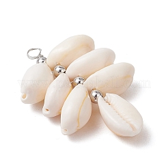 Подвески-кластеры из натуральных ракушек каури&nbsp;PALLOY-JF03560-02