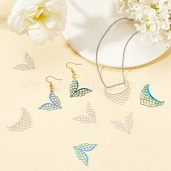 40 шт. 4 стиля ионного покрытия (IP) 201 нержавеющая сталь люстра компонентные соединения&nbsp;STAS-DC0001-71