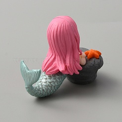 Украшения из смолы русалки&nbsp;DJEW-WH0001-25A