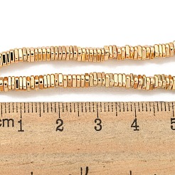 Гальванические нити из синтетических немагнитных гематитовых бусин&nbsp;G-C136-B01-01