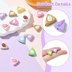 16 шт. 8-х цветные бусины из цинкового сплава&nbsp;FIND-CJ0003-82