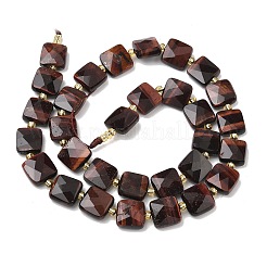 Природных тигровый глаз бисер нитей&nbsp;G-L642-L03-10mm-01