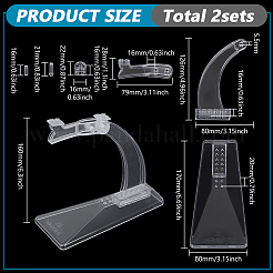 Стенды для демонстрации моделей самолетов из АБС-пластика&nbsp;ODIS-WH0079-041