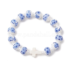 Браслеты из искусственного жемчуга&nbsp;BJEW-JB13229