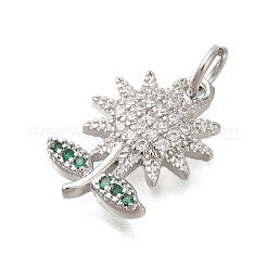 Стойки обшивки латунь микро проложить Циркон подвеску&nbsp;KK-I716-11P