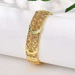 Латунные браслеты для женщин&nbsp;BJEW-D313-08G