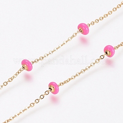 Ионное покрытие (IP) спутниковые цепи из нержавеющей стали&nbsp;CHS-I006-03G-E