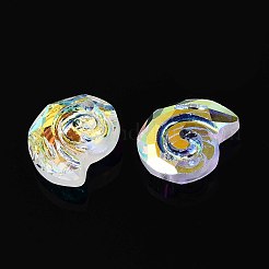 Подвески из гальванического стекла&nbsp;EGLA-T029-05B