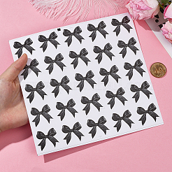 Наклейки с бантом pp&nbsp;DIY-WH20007-281B