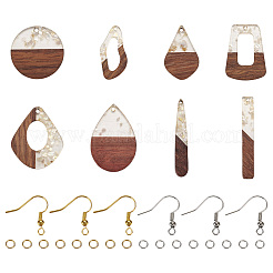 Комплекты подвесных серег из латуни&nbsp;DIY-TA0010-66