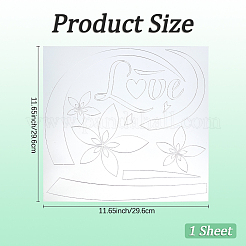 Акриловые настенные наклейки&nbsp;DIY-WH20013-61A