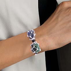 Регулируемый плетеный нейлоновый шнур макраме мешочек изготовление браслета&nbsp;AJEW-SW00013-16