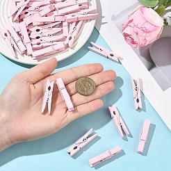 50 шт. зажимы для фотобумаги своими руками из дерева&nbsp;AJEW-SP0003-43A