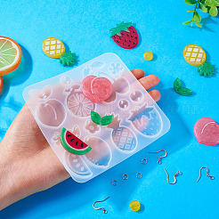 Наборы украшений для сережек с фруктовой тематикой своими руками&nbsp;DIY-TA0010-52