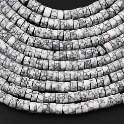 Окрашенные синтетические бирюзовые бусы нити&nbsp;G-Z089-A04-A