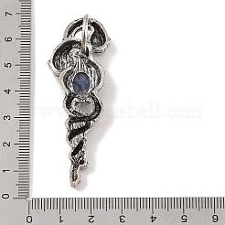 Натуральные синие пятна яшмы подвески&nbsp;G-A224-03AS-07